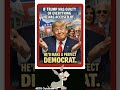 If Trump was a Democrat #wokeism #trump #democrats #funny #politicalnews #memes #shorts #president