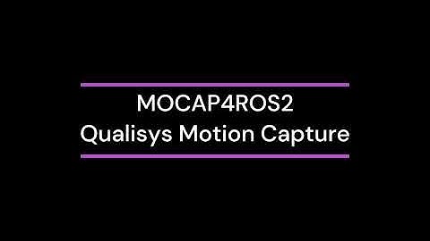 Qualisys Motion Capture in ROS 2