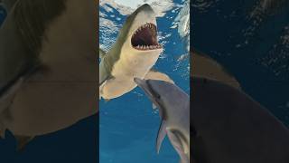 ليه اسماك القرش بتخاف من الدلافين ؟