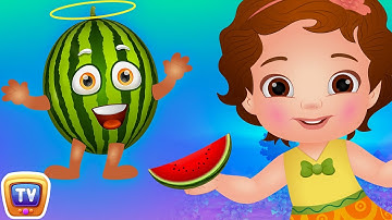 Watermelon Song (Fruit) | Learn Fruits for Kids | Educational Songs & Nursery Rhymes | ChuChu TV
