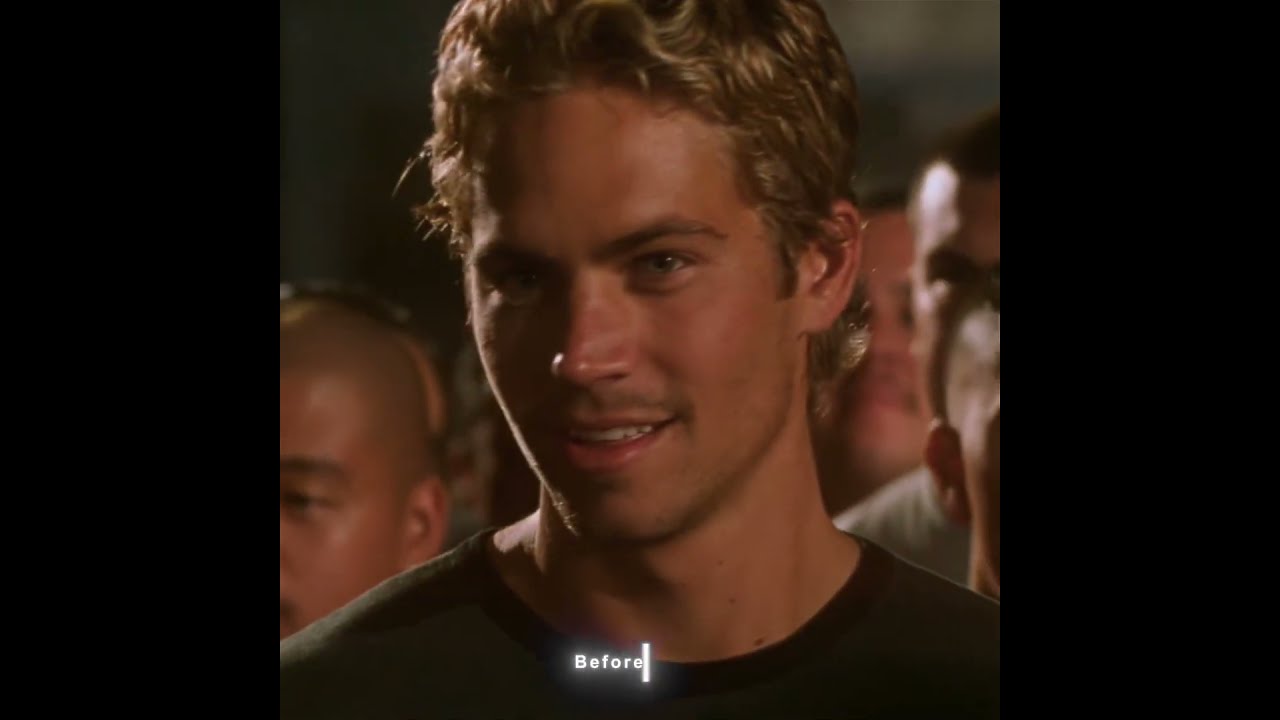 Brian O Conner Fast And Furious 1 Edit Movie Aftereffects Edits
