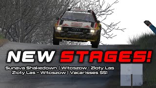 RALLYSIMFANS NEW STAGES! | Sunava Shakedown, Witoszow - Zloty Las Forward & Reverse | Vacarisses SS1