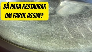 FAROL RESSUCITADO!!! Veja o antes e depois da restauração de farol desse Renault Fluence