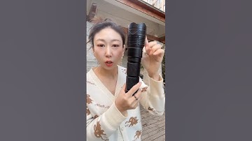 Do you like this laser zoom torch? #foryou #ledlights #gadgets #tech #torch #outdoors #flashlights