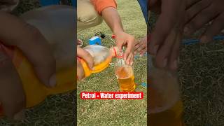 petrol experiment part 3 | science experiment #viralshort #experiment