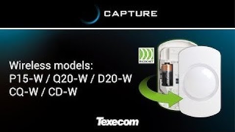 Texecom Capture Wired Grade 2 Models Installation Videos