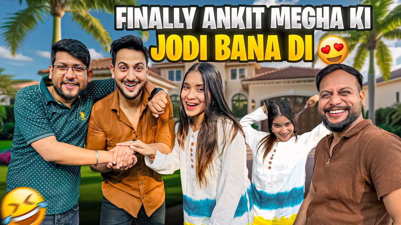 Finally Ankit Megha Ki Jodi Bana Di😍 | Vinay Thakur Vlogs