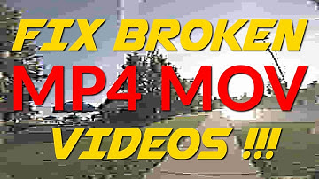 How To Repair Corrupted or Broken MP4 M4V MOV 3GP  Video Files using Docker tool in LINUX FOR FREE!