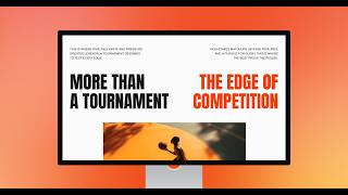 EVNTEDGE · Sports Event Website Framer Template