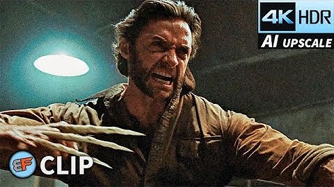Wolverine vs Sabretooth - Bar Fight Scene | X-Men Origins Wolverine (2009) 4K HDR Movie Clip