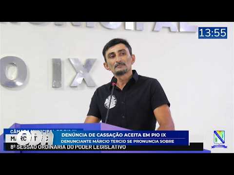 Denúncia de cassação aceita: Vereadores abrem processo contra prefeito de Pio IX 09 06 2026