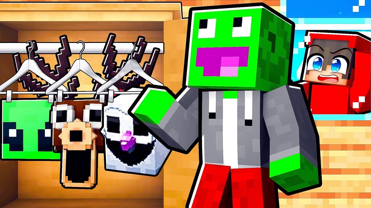 PRZEBIERAM SIĘ za WSZYSTKIE POSTACIE z 99 NOCY w LESIE w Minecraft!