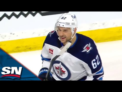 Jets' Nino Niederreiter Shows Off Excellent Hand-Eye to Collect His Third NHL Hat Trick