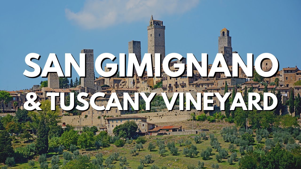 San Gimignano & Tuscany Taste the Wine, Gelato, & Experience the Land