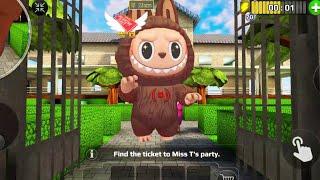 怖い先生3Dがラブブ人形とミスTに面白いいたずらをする screenshot 2