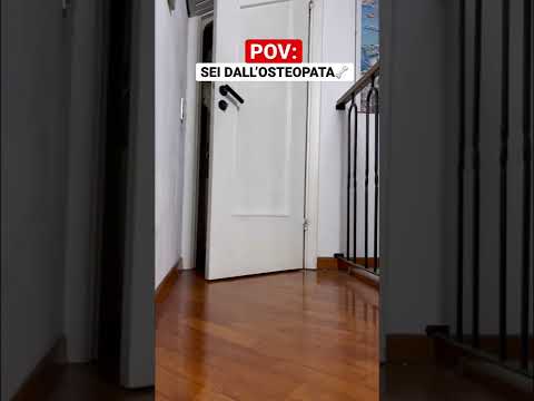 POV: Sei dall’osteopata🦴