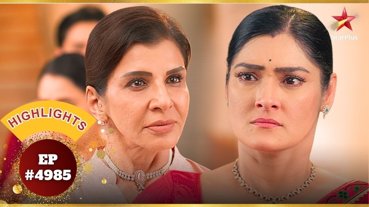 Kaveri ने की Kajal की बोलती बंद! | Ep.4985 |Highlights|Yeh Rishta Kya Kehlata Hai | Mon-Sun |9:30 PM