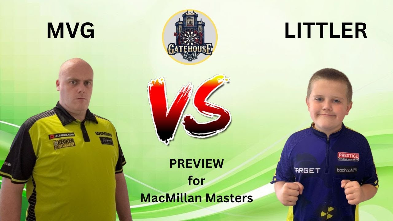 MVG V Littler MacMillan Masters Preview - YouTube