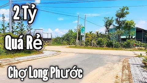 BÁN LÔ ĐẤT GIÁ QUÁ RẺ 2 TỶ CÒN THƯƠNG LƯỢNG, SẠCH ĐẸP CHỢ LONG PHƯỚC Q9