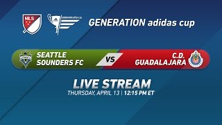 Seattle Sounders vs Chivas de Guadalajara | 2017 Generation adidas Cup