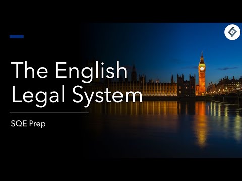 The English Legal System | SQE Prep