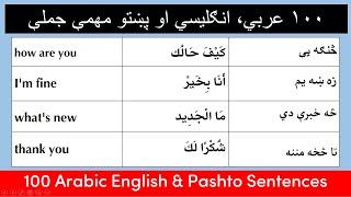 Arabic Sentences You Need to Know | 100 Arabic Sentences