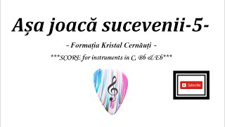 Video thumbnail of "BĂTUTĂ MOLDOVENEASCĂ 3 - Formația Kristal Cernăuți Live (Partitură)"