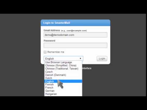 How to login to SmarterMail