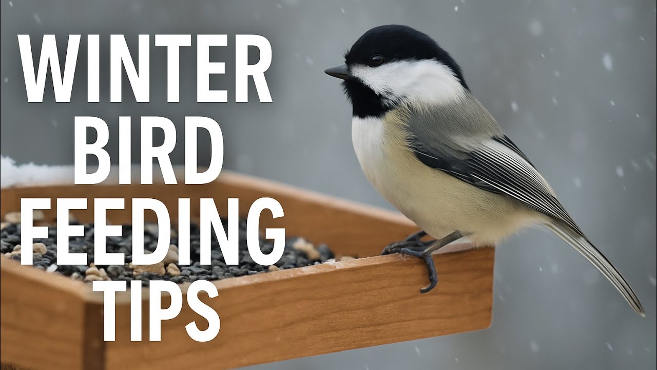 Top Winter Bird Feeding Tips to Attract Birds and Keep Them Safe #snow ...