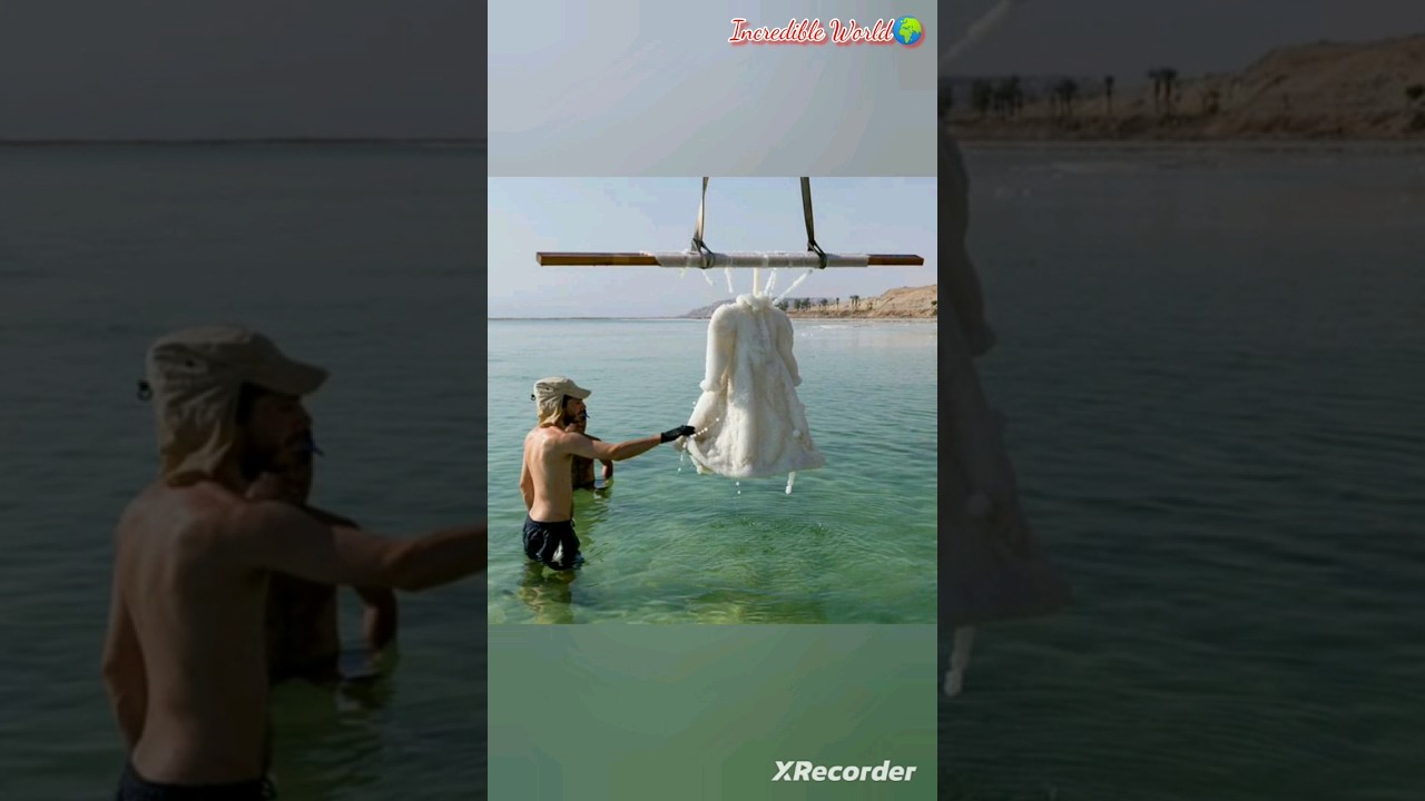 Dress change in dead sea 