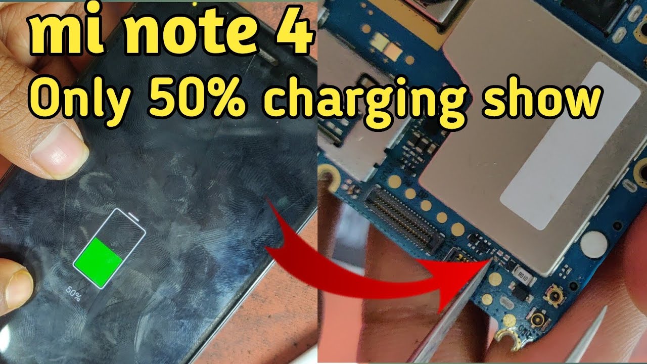 Mi note 4 only charging show &bfull sorting solution