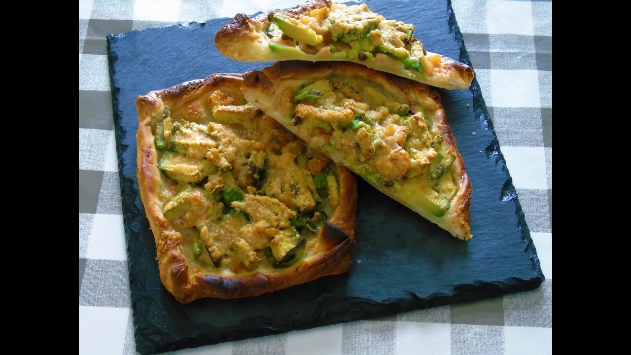 Feuilleté avocats crevettes