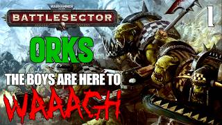 Gathering Boyz for a WAAAAGH! - Orks #1 - Battlesector - Crusade