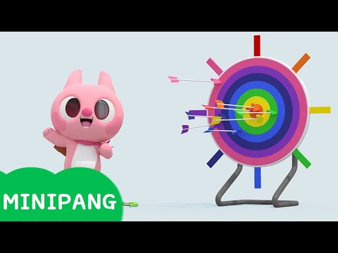 [미니팡 에스파냐] 미니특공대 | 과녘 맞추기 | 색깔놀이 | 에스파냐어 | 스페인어| Color <strong>play</strong> | <strong>Mini</strong>-Pang TV 3D <strong>Play</strong>