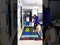 If you fail the long jump test, get a non-slip mat for the standing long jump. It's soft, prevents