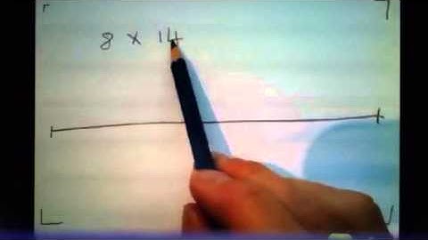 Level 2 multiplication using numberline