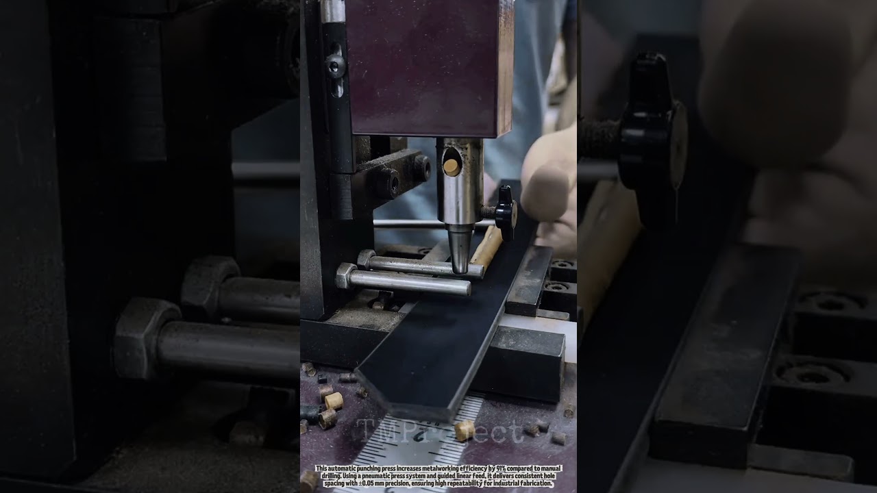 Инновационный автоматический пробивной пресс для прецизионной обработки металла