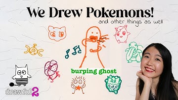 Drawing Pokemons in Drawful 2 | Jackbox Games