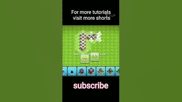 clash of clan // showcase base // how to create M in coc // #shorts