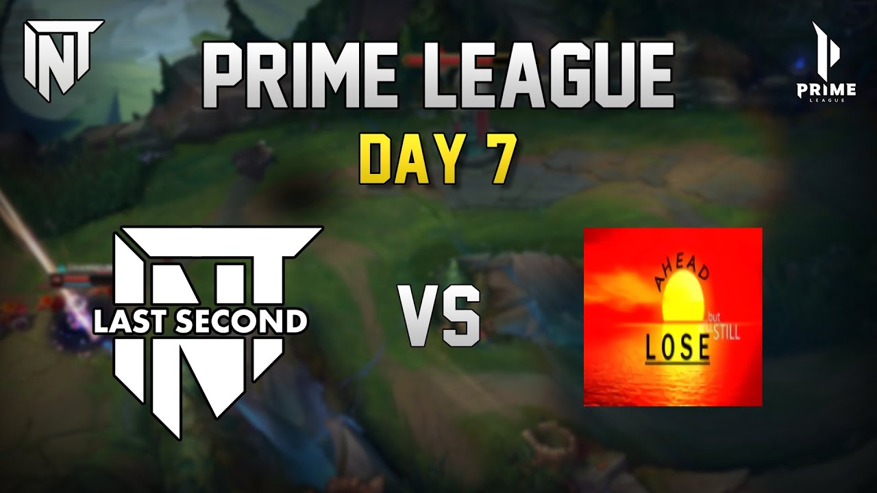 Strauss Prime League | Div 6.6 | Day 7 | Last Second intSport vs Ahead but still lose