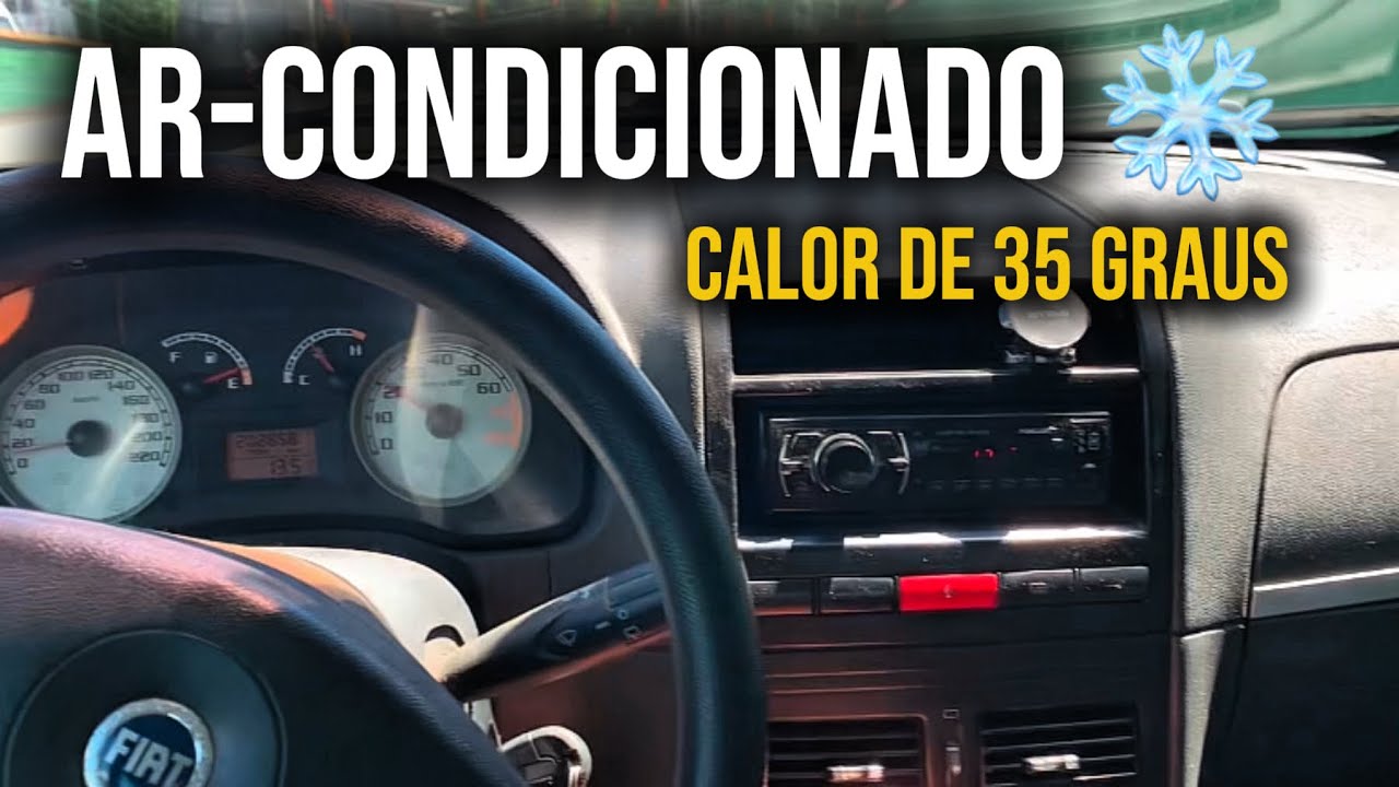 Avaliação: O AR-CONDICIONADO DO FIAT IDEA É BOM??? 