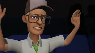 Thx logo simpsons 1994 trailer in plotagon version