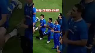 great Respect shows by Samoa team toward Nepal fan ❤️🇳🇵#nepalvsSamoa #cricket