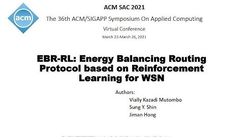 Energy Balancing Routing Protocol based on RL for WSN