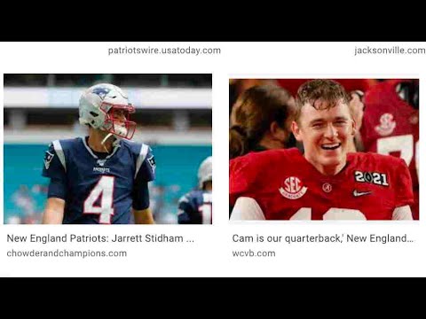 Jarrett Stidham Vs Mac Jones For Backup To Cam Newton In Auburn Vs Alabama Clash Of Patriots QBs