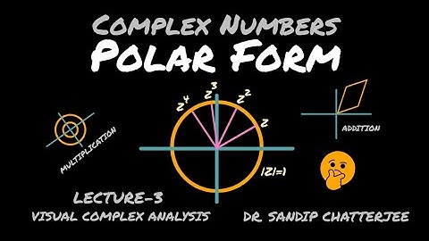 Polar Form of Complex Numbers |Rectangular to Polar Form | Part-III | Visual Complex Analysis
