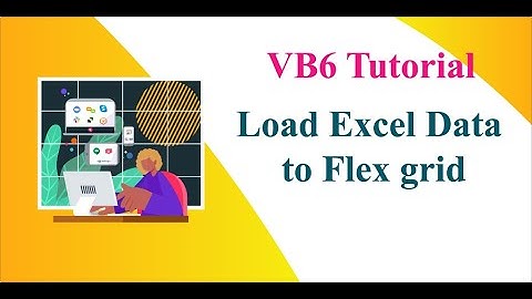 Load excel sheet data to ms flex grid in vb6. importing ms excel records to ms flex grid in vb6