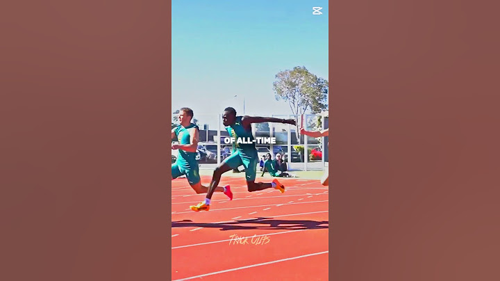 He Broke Usain Bolt's Record At 16 Years Old
