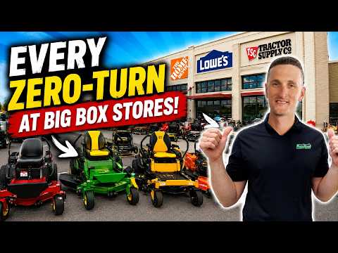 Best Zero-Turn Mowers at Big Box Stores (2026)