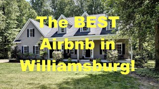 The best airbnb in Williamsburg! 6 ACRES WITH CHICKENS!